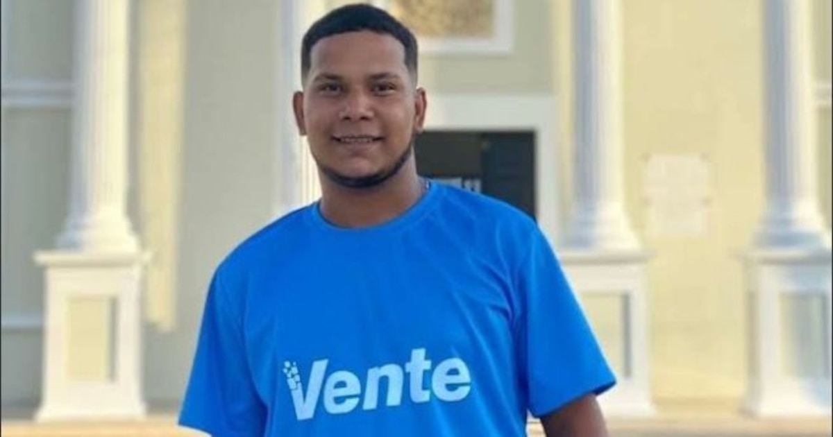 María Corina Machado alerta sobre el deterioro de la salud de Yerwin Torrealba, activista de Vente Venezuela detenido desde hace 9 meses.