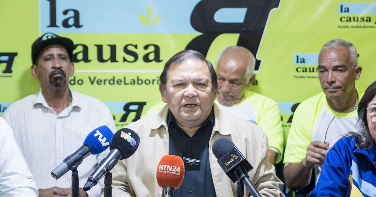Andrés Velásquez solicita al Vaticano pronunciarse sobre presos políticos en la canonización de José Gregorio Hernández y Carmen Rendiles.