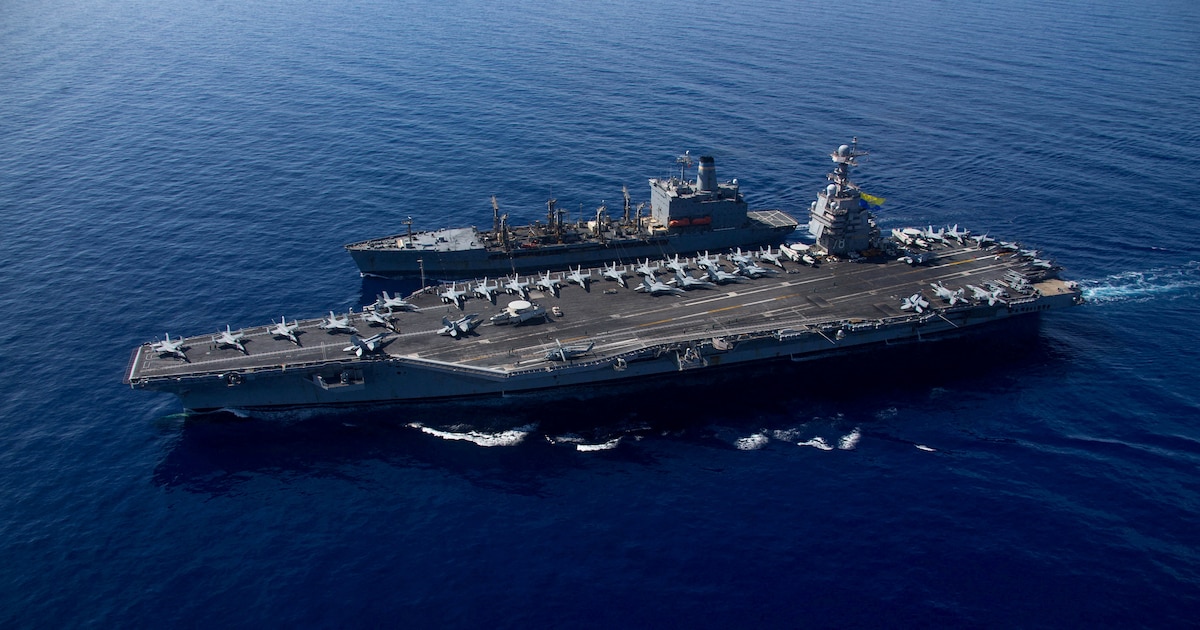EE.UU. despliega el USS Gerald R. Ford en el Caribe para combatir narcotráfico y presionar al régimen de Maduro