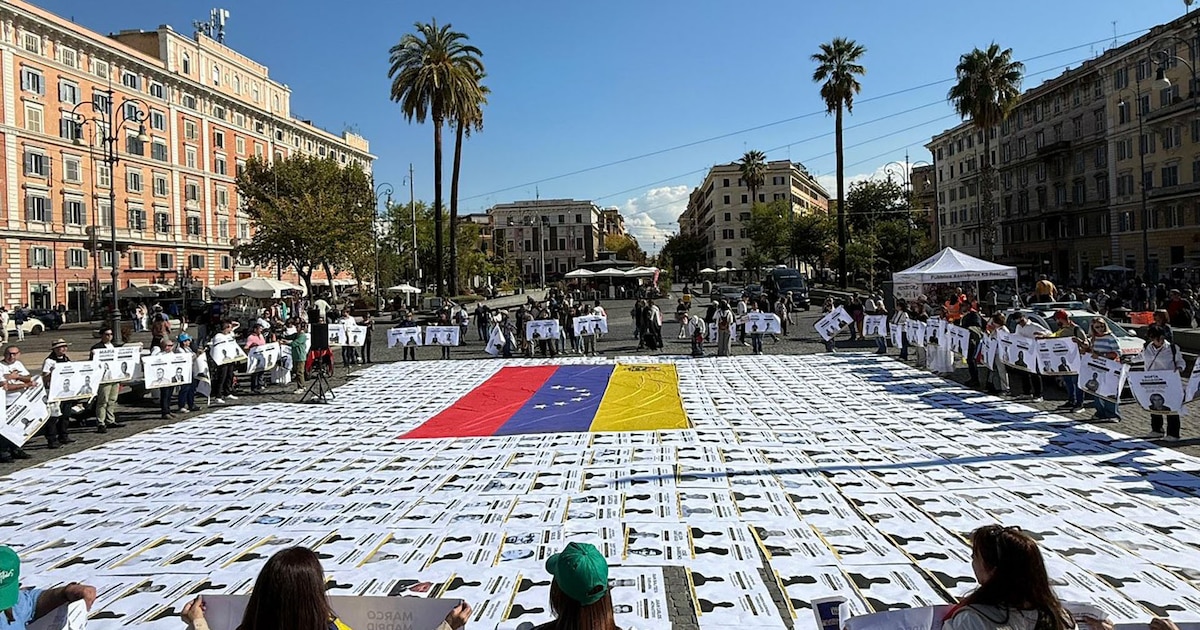 Venezolanos en Roma exigen liberación de presos políticos antes de canonización de Hernández y Rendiles